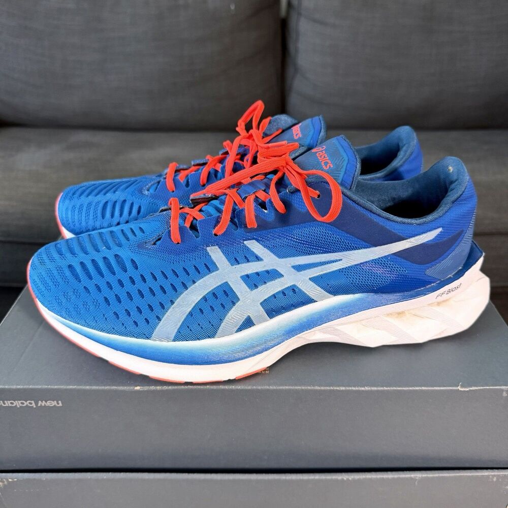 ASICS Novablast 'Tuna Blue' Running Shoes 1011A681 Men's Size 11.5